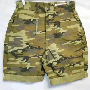 Women's ASOS Denim Camo Shorts Size US 6 UK 10